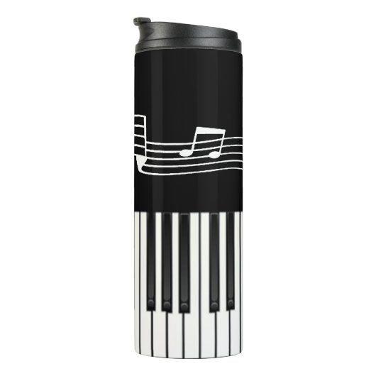 Piano Keys Thermosbecher (Nach rechts gedreht)