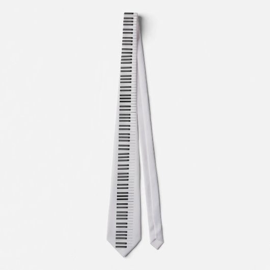 Piano Keys Tie Krawatte (Vorderseite)