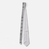 Piano Keys Tie Krawatte (Rückseite)