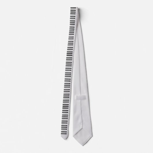 Piano Keys Tie Krawatte (Rückseite)