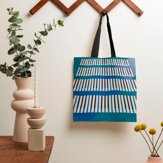 Piano Keys Tote Bag Tasche