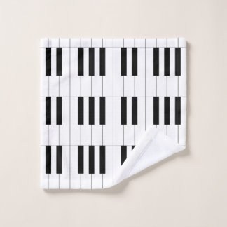 Piano Keys Waschlappen