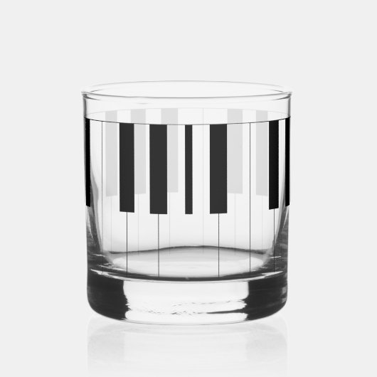 Piano Keys Whiskyglas (Rechts)