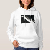 Piano Keys Womens Hoodie (Vorderseite)