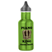 Piano King of Instruments Edelstahlflasche (Links)