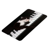 Piano Kitten Magnet (Linke Seite)