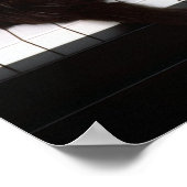 Piano Kitten Poster (Ecke)