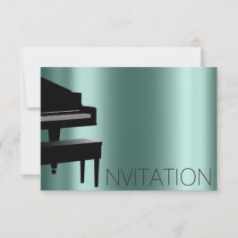 Piano Konzert Formal Minimalismus Vip Aquamarin Einladung