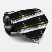 Piano_ Krawatte (Gerollt)
