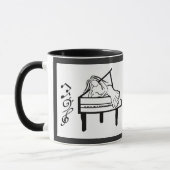 Piano Lady Tasse (Links)