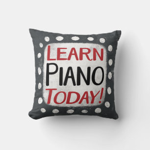 Piano lernen heute Kissen werfen