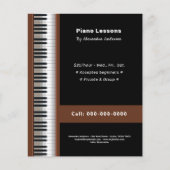 Piano Lessons Flyer (Vorne)