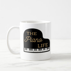 Piano Life Grand Piano Kaffeetasse