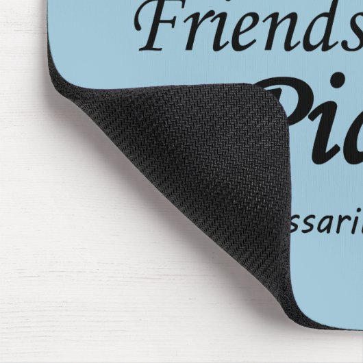 Piano macht mich glücklich mousepad (Ecke)