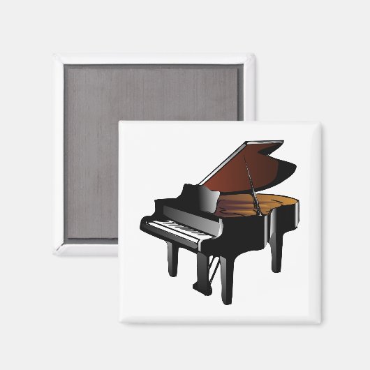 Piano Magnet (Vorderseite/Rückseite)