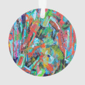 Piano Man Acrylic Ornament (Rückseite)