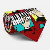 "PIANO MAN " KRAWATTE (Gerollt)
