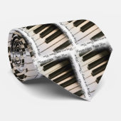 Piano Man Krawatte (Gerollt)