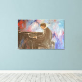 PIANO MAN LEINWANDDRUCK (Insitu (Holzboden))