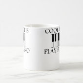 Piano 	 Men Women And Kids Styles Kaffeetasse (Mittel)