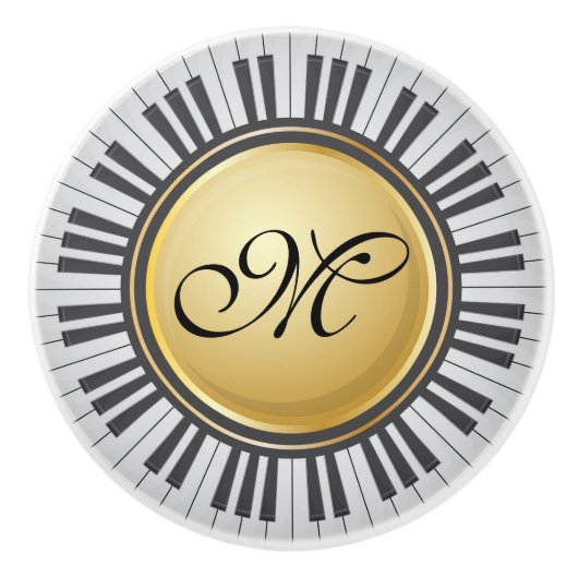 Piano Music Cabinet Knobs Keramikknauf (Vorderseite)