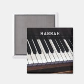 Piano Music Kleine Geschenk Magnet (Vorderseite/Rückseite)