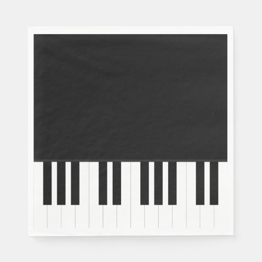 PIANO MUSIC SERVIETTE (Vorderseite)
