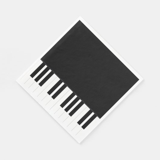 PIANO MUSIC SERVIETTE (Ecke)