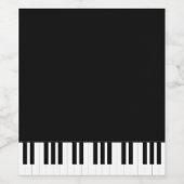 PIANO MUSIC WEINETIKETT (Einzelnes Label)