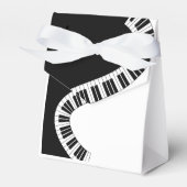 Piano Musical Favor Box Geschenkschachtel (Vorderseite)