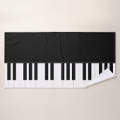 PIANO-MUSIK BADEHANDTUCH (Badehandtuch)