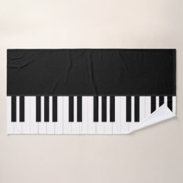 PIANO-MUSIK BADEHANDTUCH