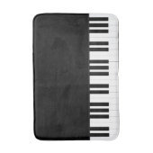 PIANO-MUSIK BADEMATTE (Vorderseite Vertikal)