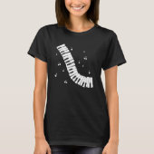 Piano Notes T-Shirt (Vorderseite)
