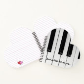 Piano Notizblock (Innenseite)