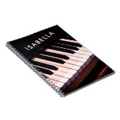 Piano Notizblock (Rechte Seite)