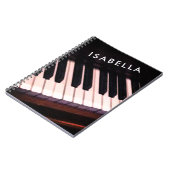 Piano Notizblock (Linke Seite)