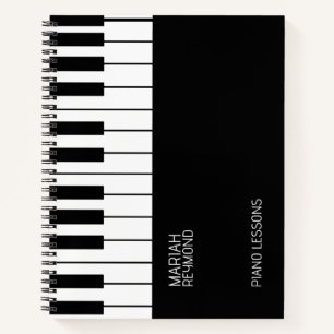 Piano Notizblock