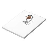 Piano Nut Notizblock (Rotiert)