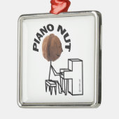 Piano Nut Ornament Aus Metall (Links)