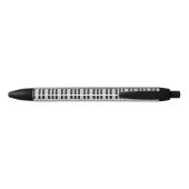 Piano pattern kugelschreiber (Rückseite)