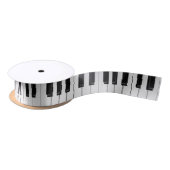 Piano pattern satinband (Spule)