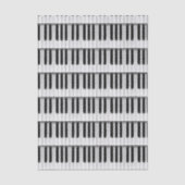 Piano pattern seidenpapier (Vorderseite)