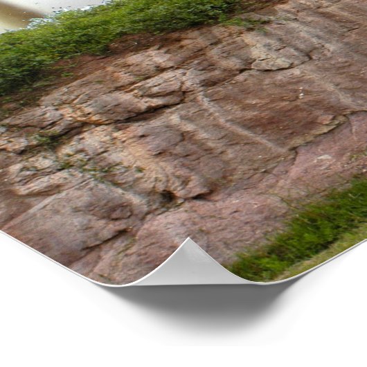 Piano Penthouse Sunset Poster (Ecke)