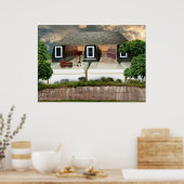 Piano Penthouse Sunset Poster (Küche)