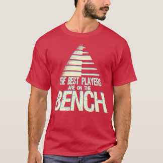 Piano Pianist Die besten Spieler sind auf der Bank T-Shirt