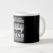 Piano Pianist Gift Jumbo-Tasse (Vorderseite Rechts)