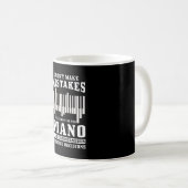 Piano Pianist Gift Kaffeetasse (VorderseiteRechts)