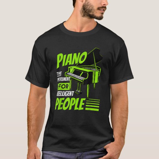 Piano Pianist Music Keyboard Musician Quote Gag Ou T-Shirt (Vorderseite)