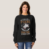 Piano Pianist Piano Player Sweatshirt (Vorne ganz)